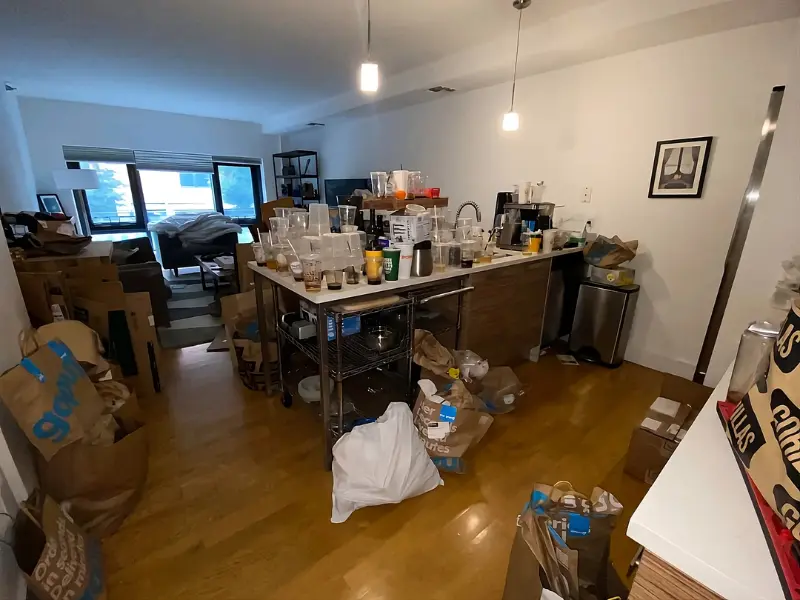 Before cleaning