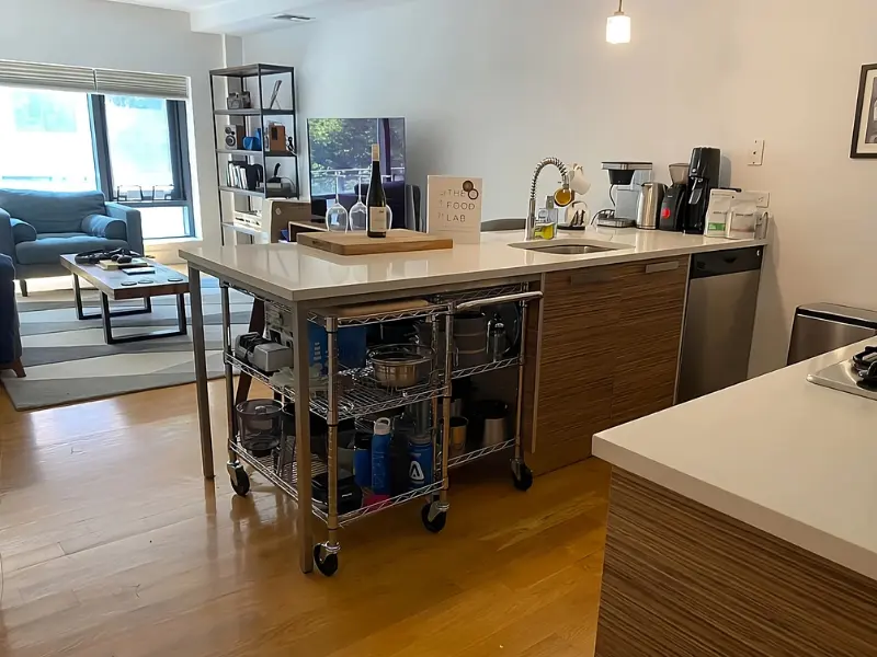 After cleaning